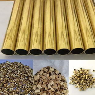 H59 Brass Tube Thick Wall Tin Bronze Processing Precision Capillary H65 Hollow Round Tube High Precision