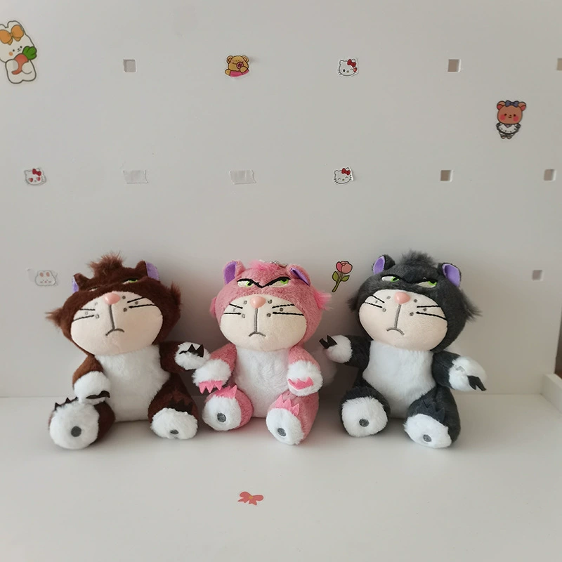 Веселая кошка Люцифера брелок плюшевая подвеска креативная кошачья сумка подвеска кукла