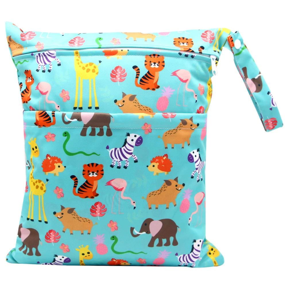 Asenappy Diaper, cloth bag, children's storage bag, waterproof bag with zipper, for import