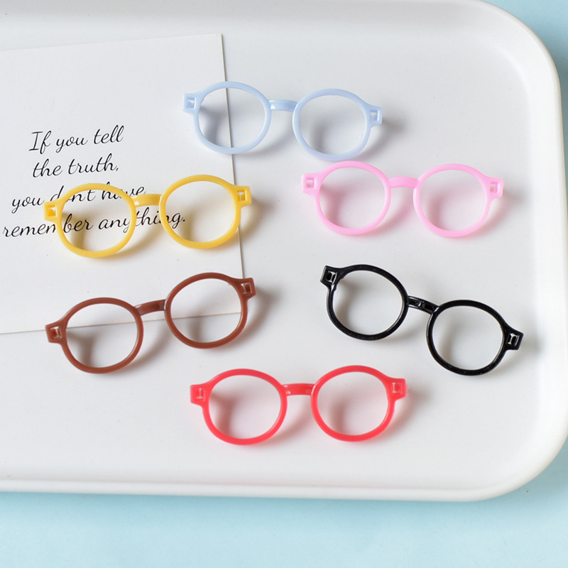 ホット販売プラスチックシミュレーションメガネジュエリーアクセサリーぬいぐるみ diy アクセサリー卸売 pj1805|undefined