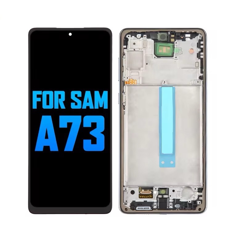 Aplicable a Galaxy Samsung A73 / A736 conjunto de pantalla LCD de teléfono móvil conjunto de pantalla A73 con marco