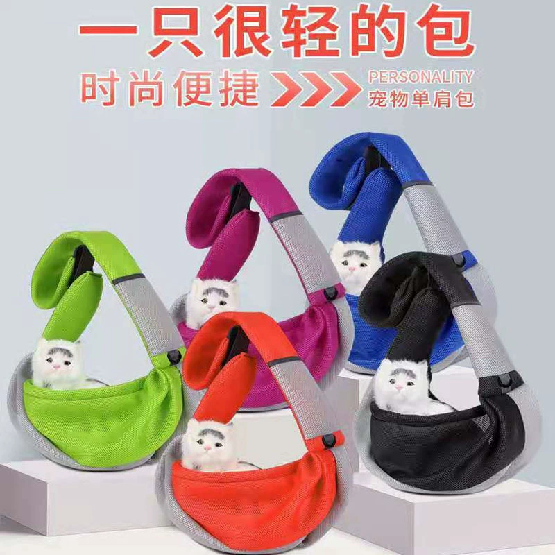 Новая сумка для домашних животных портативная кошка на открытом воздухе сумка для домашних животных дышащая дорожная сумка для собак зоотовары оптом