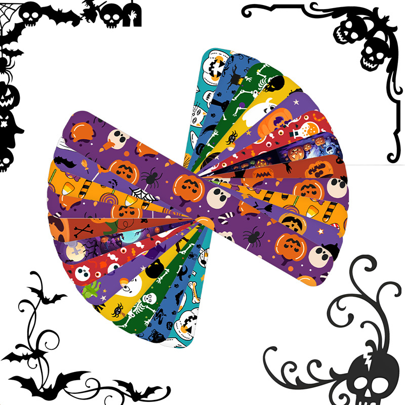 Amazon nuevo Halloween fantasma festival collar fantasma esqueleto temático de terror pulsera aplaudiendo