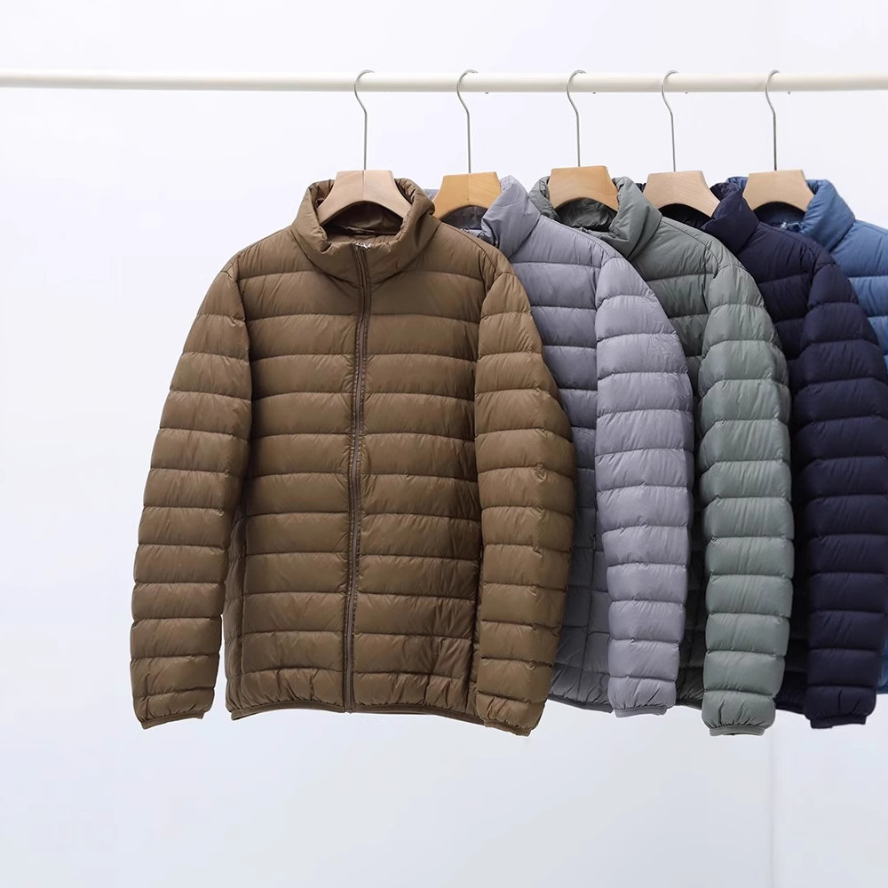 [New National Standard] 90 White Duck down Men's Lightweight Stand-Collar down Jacket 2026 New Men's Thin down Jacket