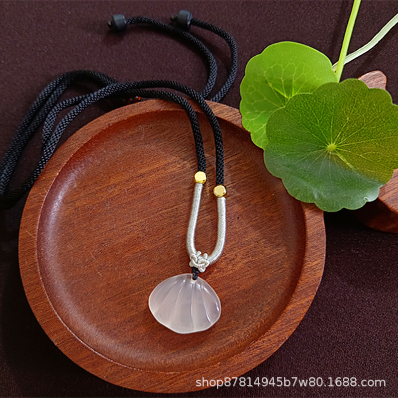 후베이(행복한 삶) 검은색 끈 포함(21*16mm)