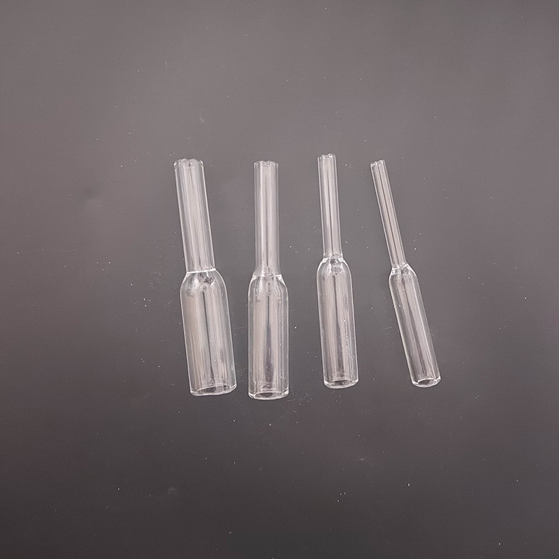 变径转接头粗转细玻璃小导管发酵管高硼硅玻璃管两用实验室专用