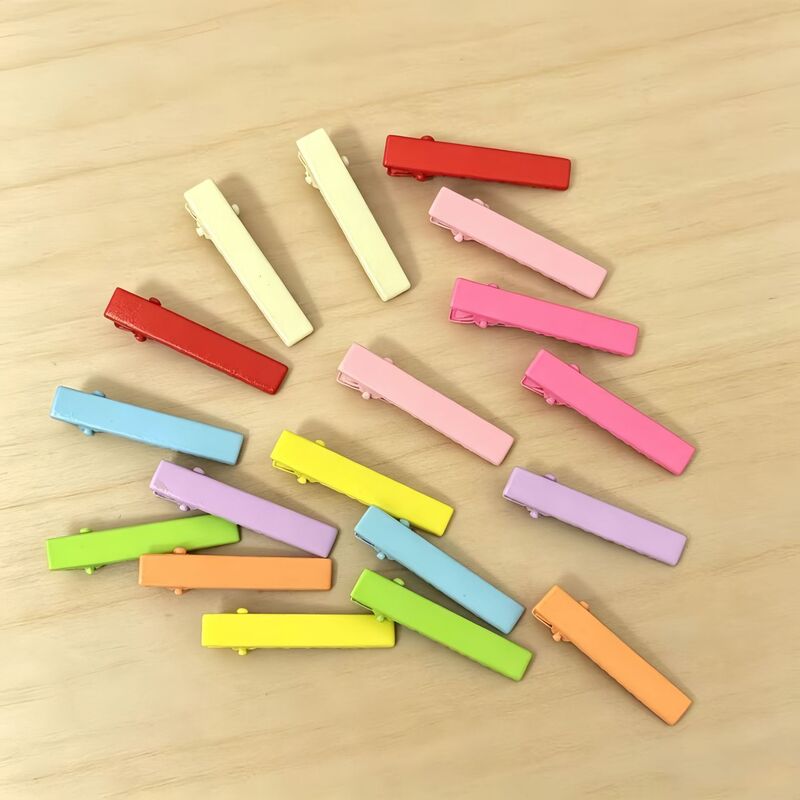 4cm Candy-Colored Hair Clips DIY Handmade Material Base Accessories Colorful Small Clips Alligator Clips Side Clips Wholesale 4cm Candy-Colored Hair Clips DIY Handmade Material Base Accessories Colorful Small Clips Alligator Clips Side Clips Wholesale