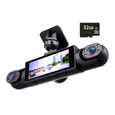 panoramic dashcam with 4 lenses, Driving recorder
