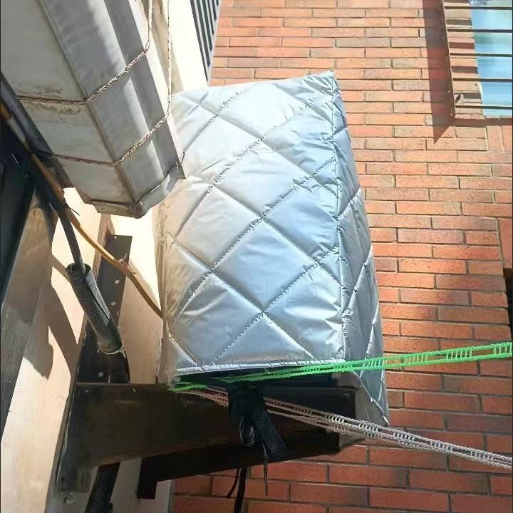 空调外机保护罩防雨罩防晒防尘套通用棉绒加厚源头工厂主机防尘罩|undefined