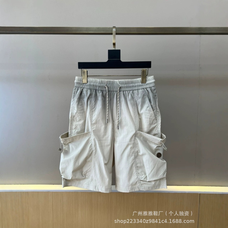 G Brand 2026 Summer New Japanese Retro Pocket Workwear Couple Shorts Men's Trendy Loose Casual Five-Point Pants G Brand 2026 Summer New Japanese Retro Pocket Workwear Couple Shorts Men's Trendy Loose Casual Five-Point Pants