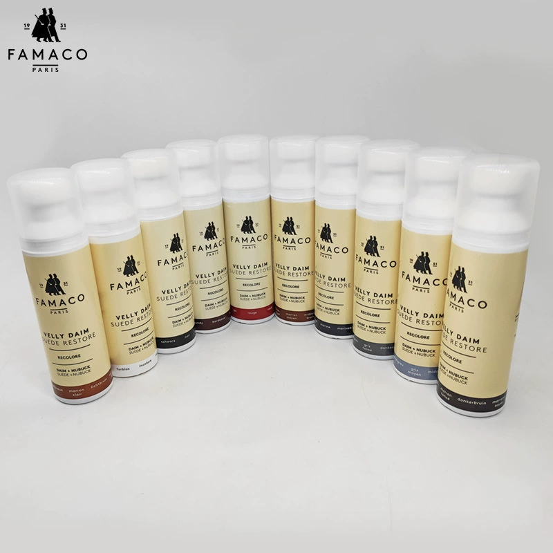 FAMACO Восстановленный замшевый усложняющий агент Замша Матовая кожа Замша Уход за усложнением Восстановленный черный жидкий крем для обуви