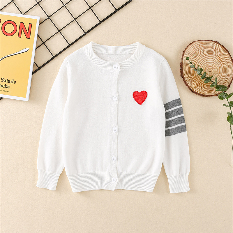 Heart-shaped cardigan