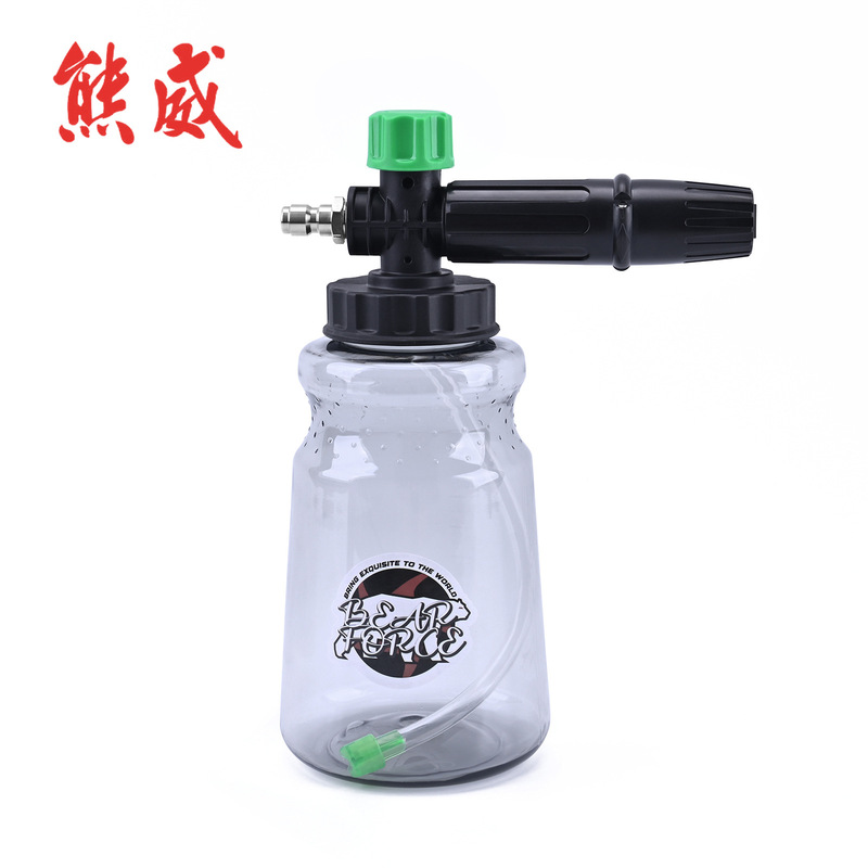 Xiong Wei PA foam watering can small green hat economic high pressure car washing machine foam watering can avalanche Taizhou pot high bubble pot