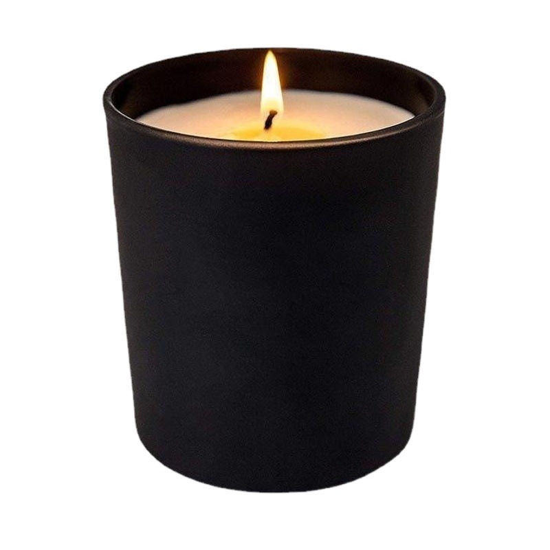 Vaso de vidrio retro colorido para velas de 200 ml, portavelas de vidrio, vaso vacío con tapa, frasco transparente para velas aromáticas