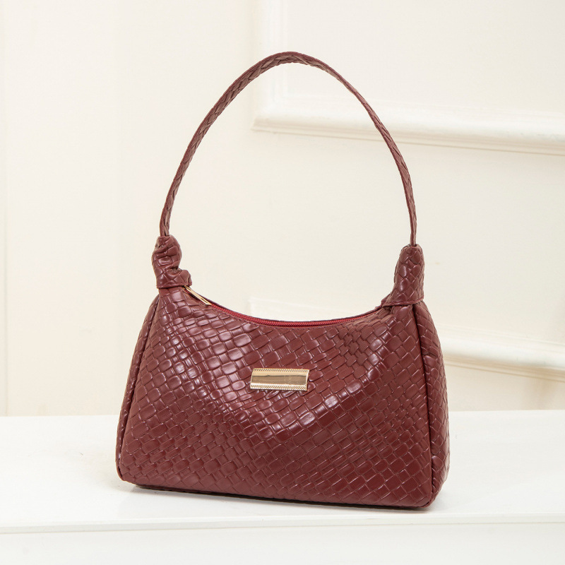 Bolsa debajo de las axilas otoño y invierno nueva bolsa de mujer de gran capacidad, moda de alta calidad, bolsa de hombro de viaje simple.