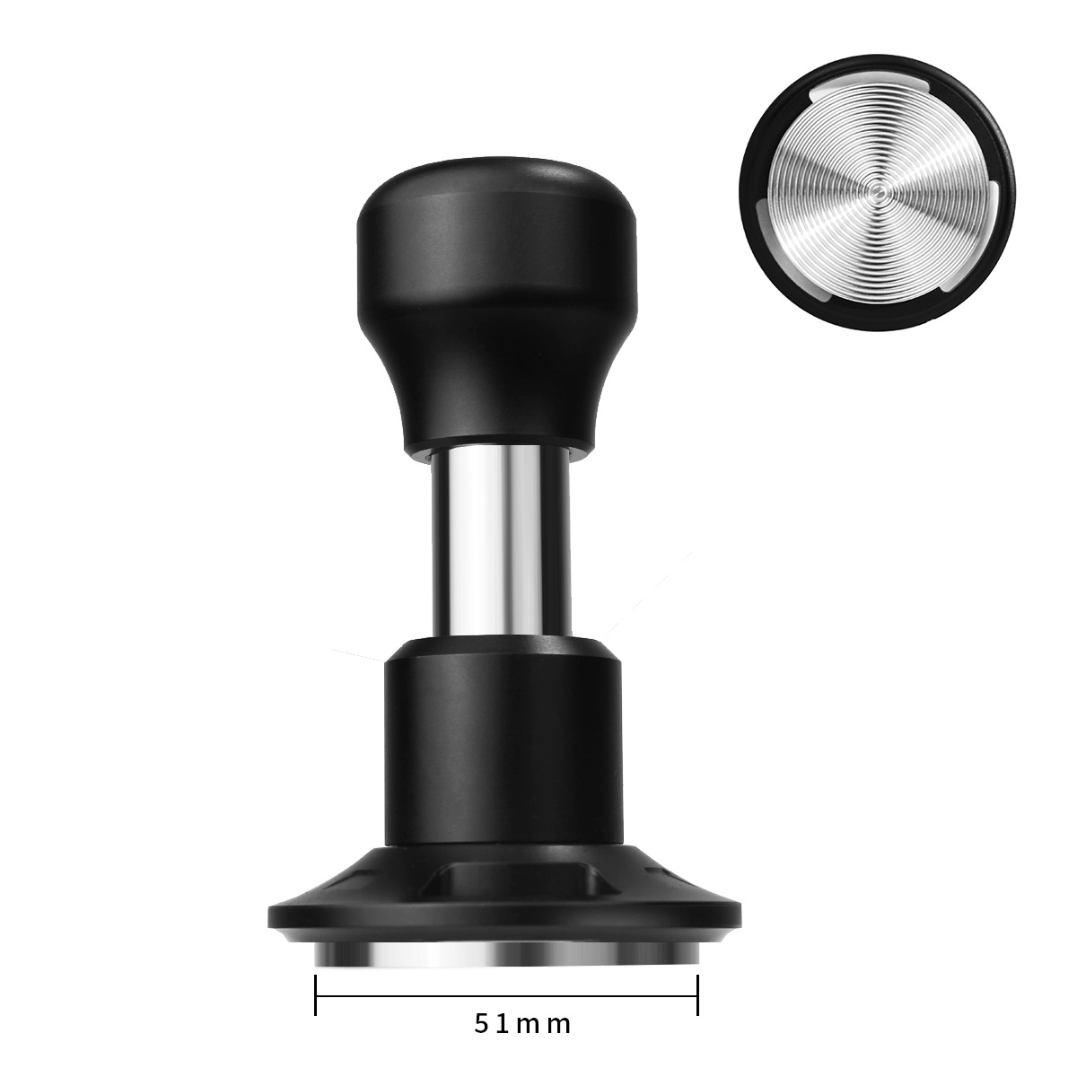Sphinx impact hammer retroalimentación prensador de polvo acústico 51 / 58.5MM fuerza de café italiano elástico constante hammer