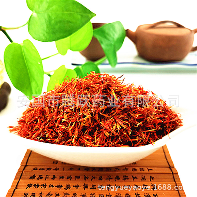 Dried Safflower Hong Hua Whole Flower TCM Herb for Decoction and Tea 100g 250g 500g 1kg 2kg quality and texture