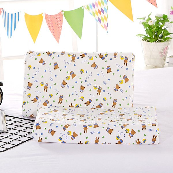 quality children's organic cartoon cotton pillow for students
