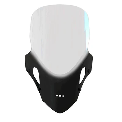 Motorcycle front windshield – Honda PCX160, transparent windshield rearview