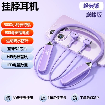 2025 new model Bluetooth earphones, Motorcycle Helmet Headset - purplepeak-editionbluetooth-51-3000-hours-of-standbythousand-dollar-sound-quality-standard