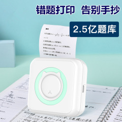 Achievement Dust Wrong Question Tag Printer Ultra HD Small Mini Photo Handwritten Note Printer Homework Organization Meow Magic Gadget