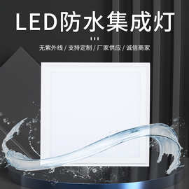 LED IP65防水集成灯 led防水灯 客厅天花板防水厨卫灯全塑面板灯