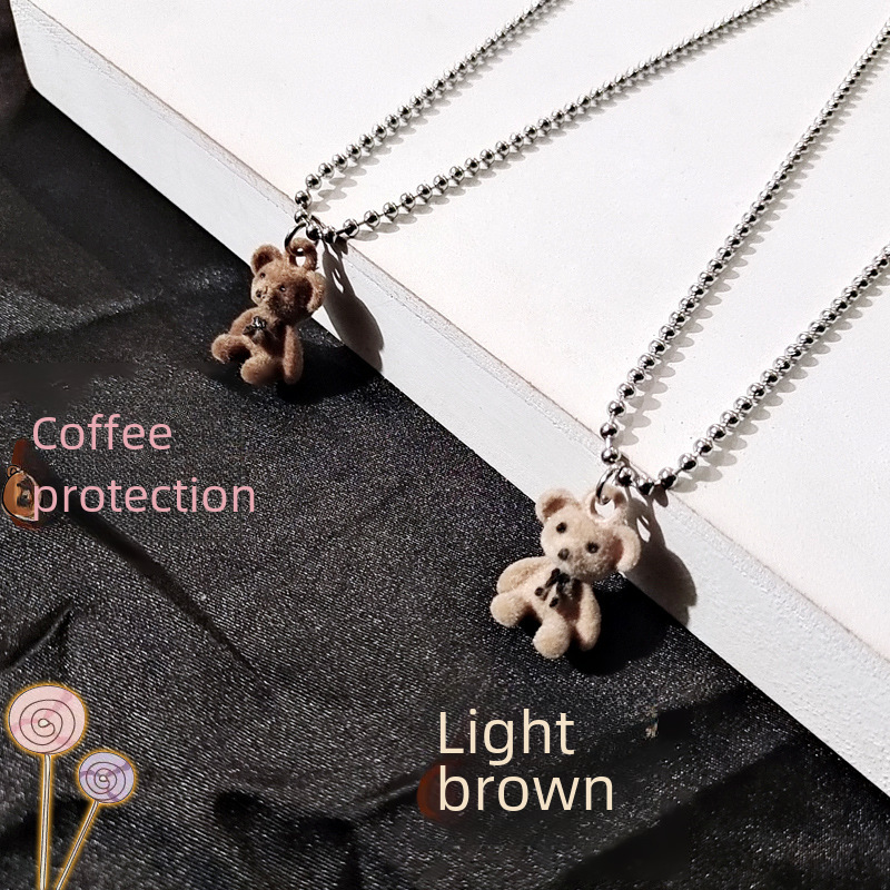 Brand cartoon cute velvet pendant