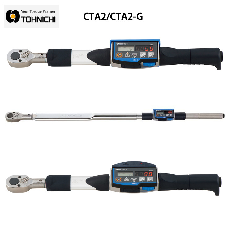 日本东日数显角度扭力扳手CTA50N2X12D-G CTA100N2X15D-G