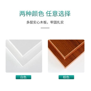 Household Storage Rack Solid Wood Board Living Room Kitchen Wall One-Word Partition Storage Rack Bracket Multi-Layer Bookshelf Original Board