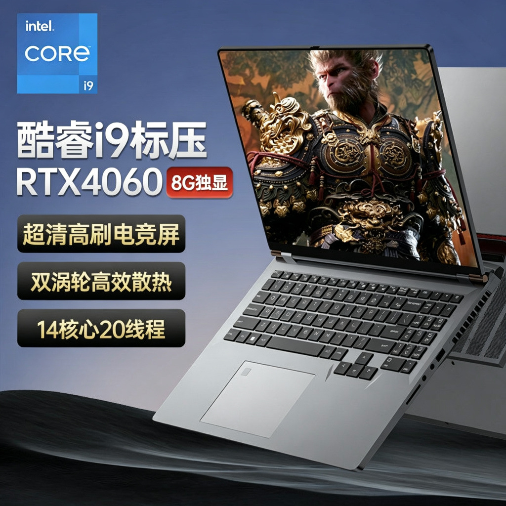 Laptop, 16 inch, intel core i9, RTX4060