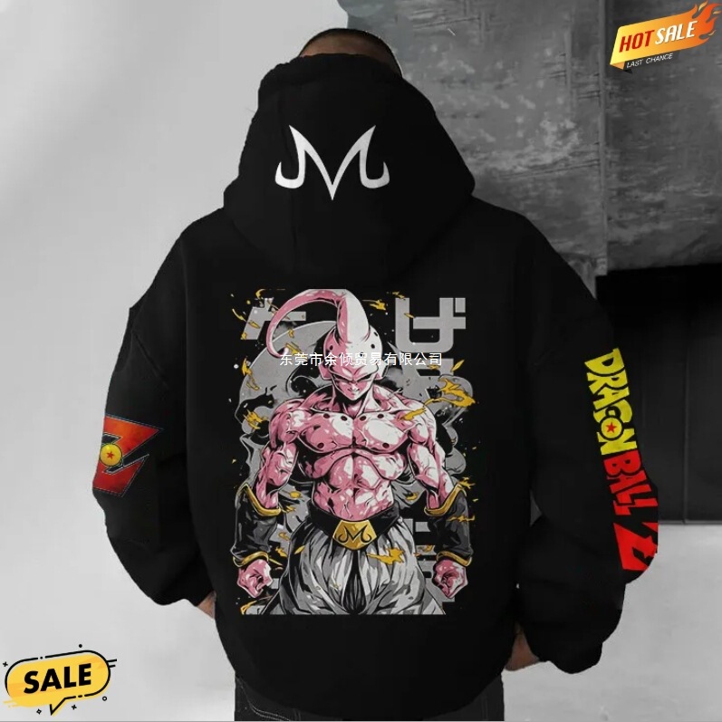 Dragon Ball Z Men's Sweatshirt Streetwear Casual Clothes 2025 Autumn Winter Cotton Oversized Pullover Sweatshirts