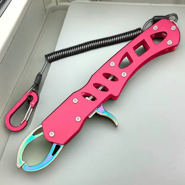 Lure fishing pliers aluminum alloy 304 fish gripper lure pliers set hook remover pliers fish clamp eagle beak fishing pliers