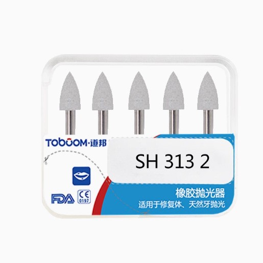 Dental Daobang Pulidora de caucho Cabeza de pulido de resina Pulidora de resina dental de porcelana 5 piezas/caja image 9