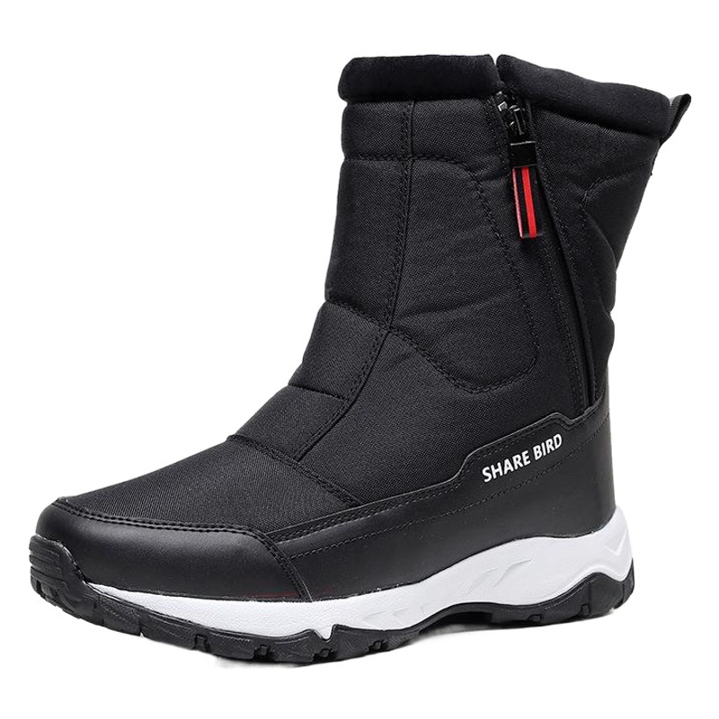 Botas de nieve cálidas y gruesas del noreste para hombres y mujeres, zapatos de esquí de invierno al aire libre, zapatos de algodón de moda, venta al por mayor, dropshipping