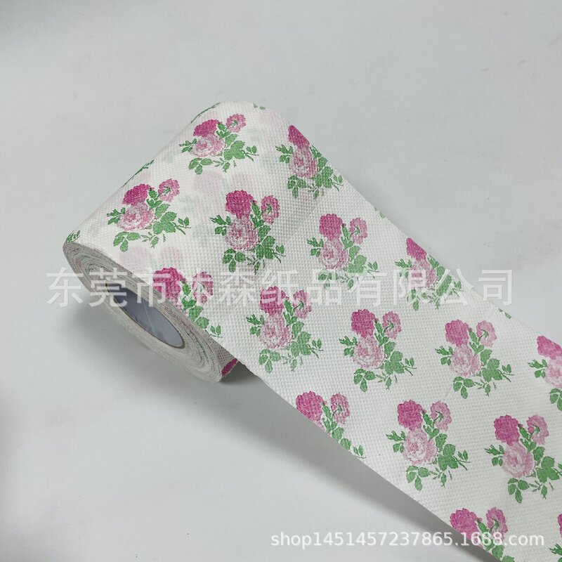 Factory Direct Sales of Creative Mother's Day Gift Items, Advertising Printed Toilet Paper Rolls, Colored Toilet Paper, Colored Roll Paper