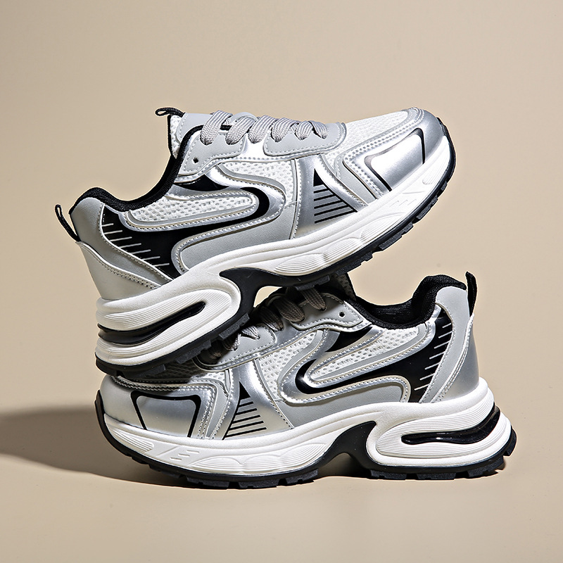Instagram scarpe coreane per nuovo papà donna 2024 scarpe da corsa sportive per studenti primavera scarpe casual da donna scarpe con suola spessa_voghion.com