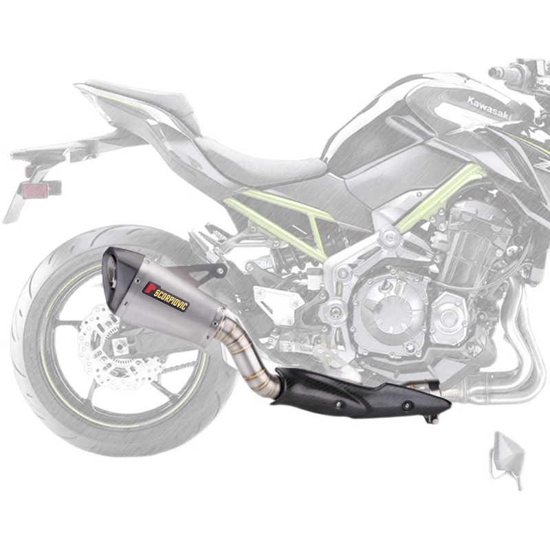 Kawasaki Z900 modified exhaust SC exhaust AR exhaust Scorpio Z900 Scorpio carbon fiber exhaust