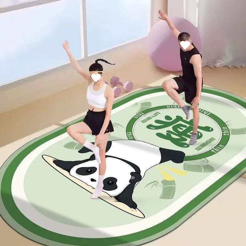 Yoga Mat Non-Slip Indoor Home Jumping Fitness Sports Soundproof Shockproof Shock Absorption Thickened Floor Mat Wholesale