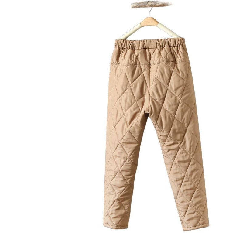 Winter light and thin keep warm trousers for leisure with down, Russia