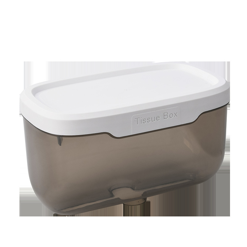 Baño, inodoro, instalación universal sin clavos, rollo de papel, caja de pañuelos impermeable, estante de dibujo montado en la pared, estante de gran capacidad