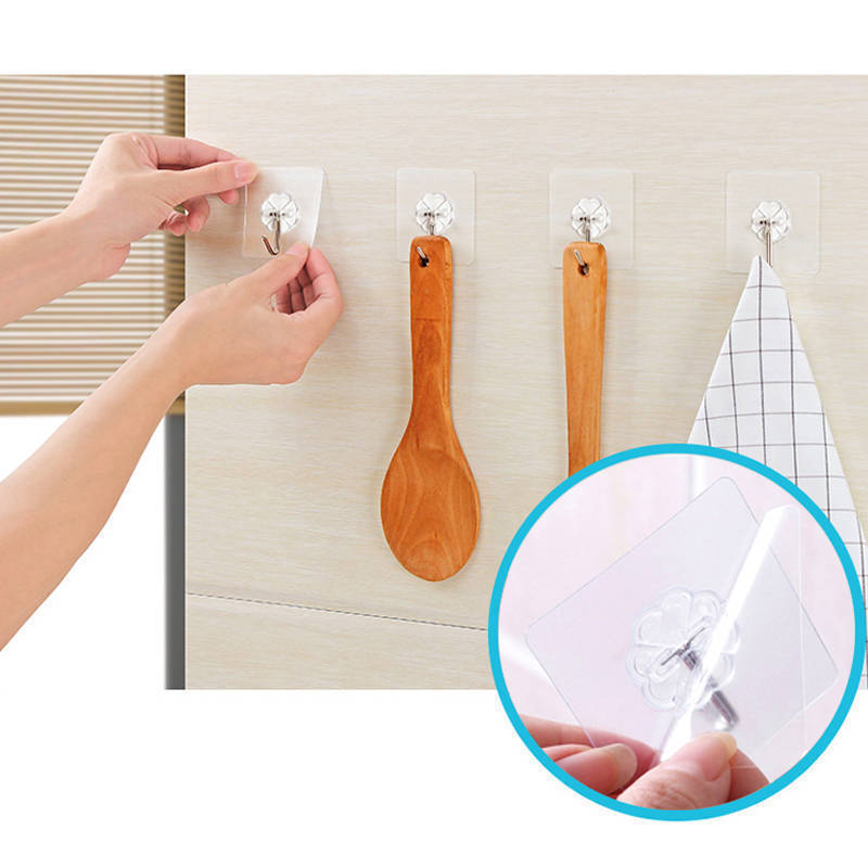 Hook paste non-perforated seamless strong adhesive kitchen bathroom dormitory wall hook door hook