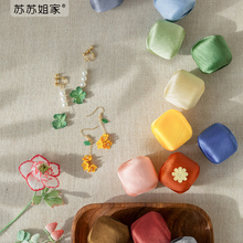 苏苏姐家莫兰迪知微80#蕾丝线10g装手工diy微钩饰品细毛线80号