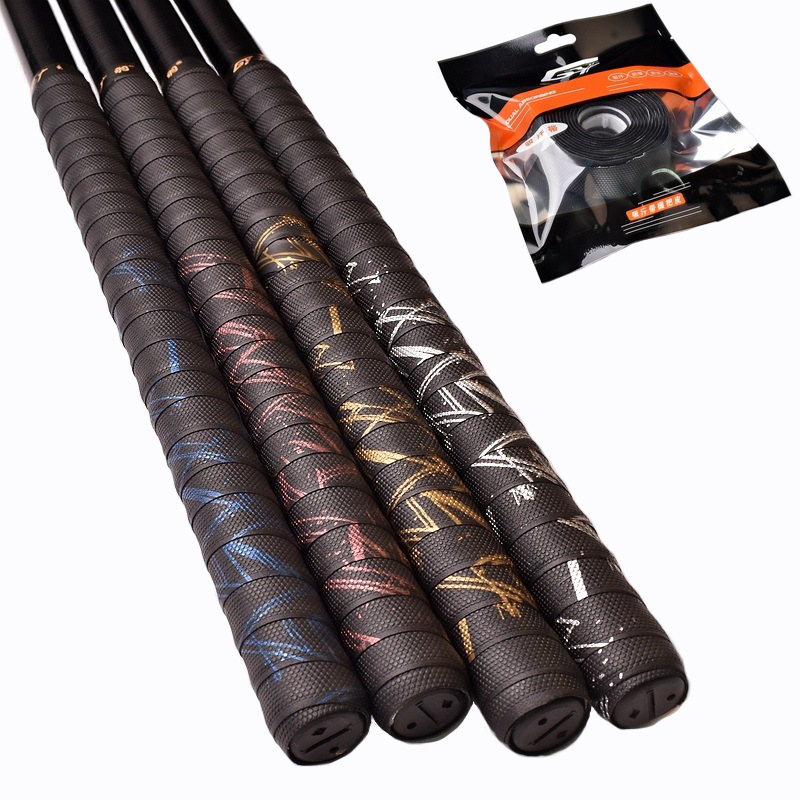 Fishing rod handle wrapping tape, anti-slip tape, 2-meter extended fishing rod handle wrapping tape, baseball bat wrapping tape, sweat-absorbing tape