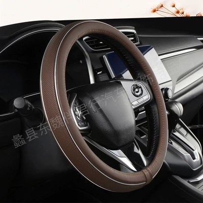Steering wheel cover car decoration supplies foreign trade - elegant-coffee-38cm