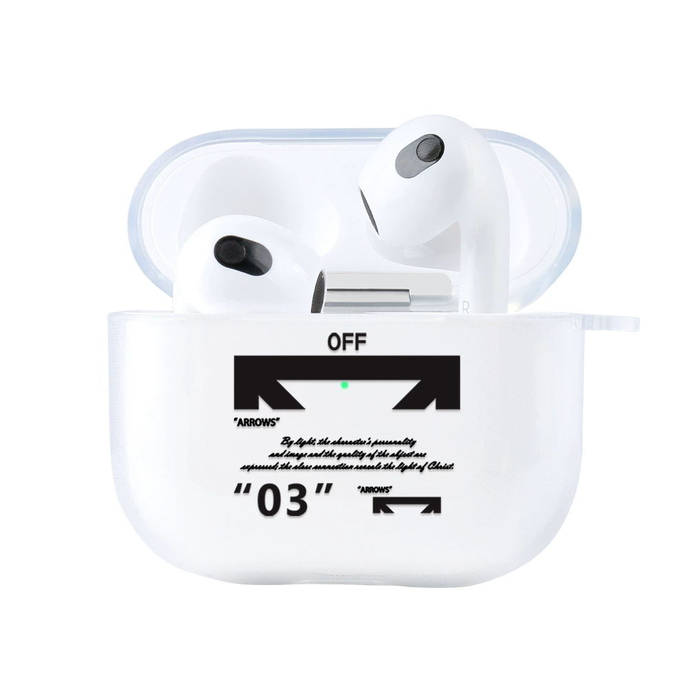 Совместимый с Apple, защитный чехол для свежих наушников, Bluetooth, коллекция 2021 года