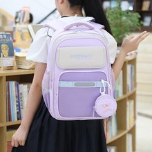 2025新款跨境背包小学生书包三到六年级男女孩双肩包时尚护脊减负