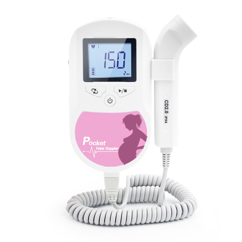 Kangtai instrumento de frecuencia cardíaca fetal de comercio exterior Monitor de frecuencia cardíaca fetal hogar Doppler instrumento de frecuencia cardíaca fetal de mujeres embarazadas