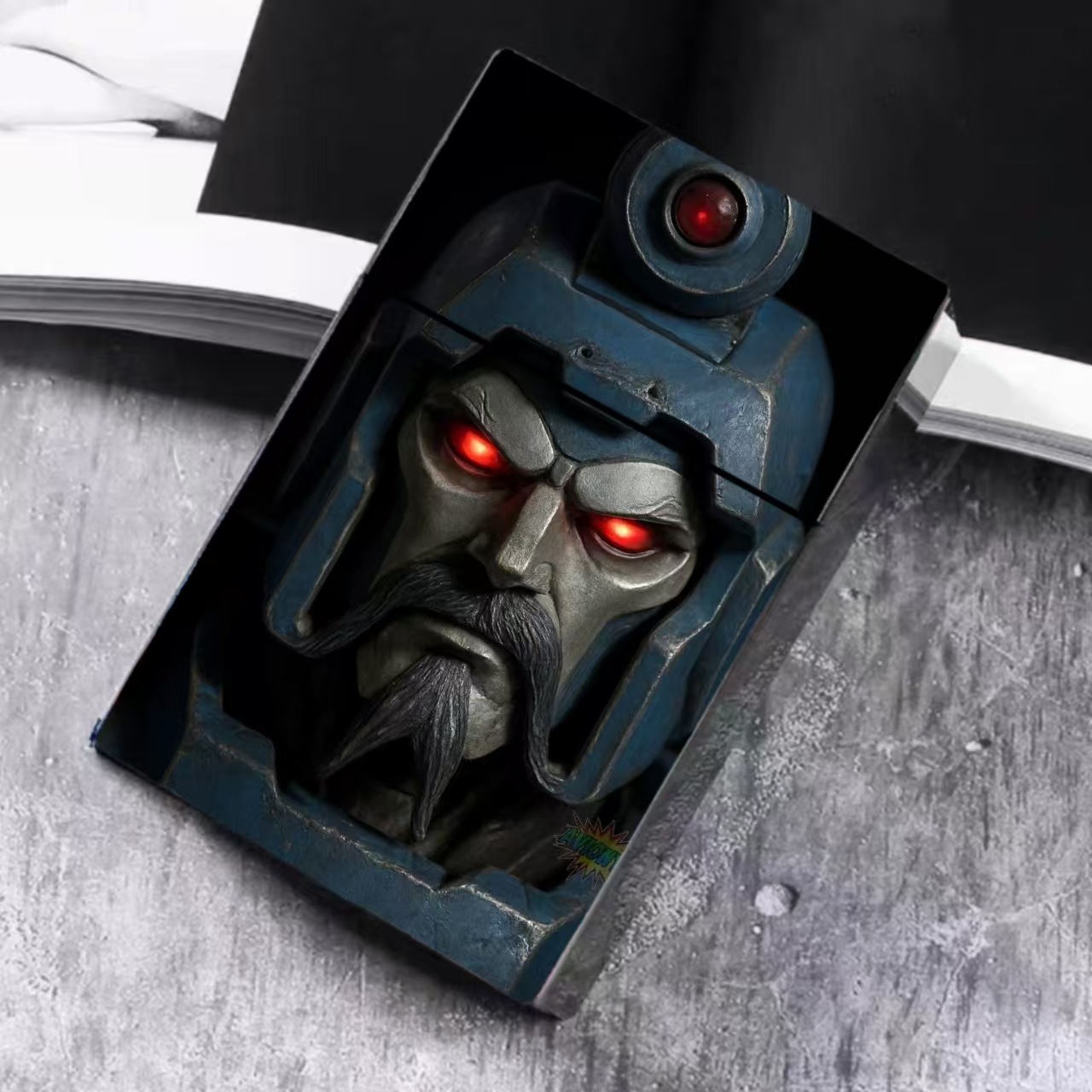Transformers creativo Decepticon Megatron 20 cajas de cigarrillos gruesas suministro transfronterizo de comercio exterior image 8