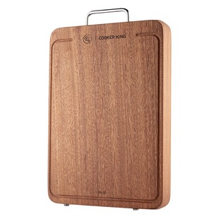 Cooker King Ebony cutting board whole wood cutting board non-splicing cutting board double-sided cutting board