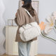 New Cross-border Water Splashing Mummy Bag Handbag Korean-style Ins Simple Hot Silver High-grade Large-capacity Cart Hanging Bag